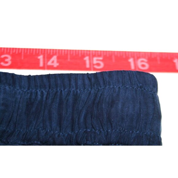 Johnny Was Pete & Greta Blue Joggers Womens Medium Cupra Blend Everyday Luxury - Picture 5 of 6